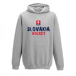 Detská mikina s kapucňou Slovakia Hockey