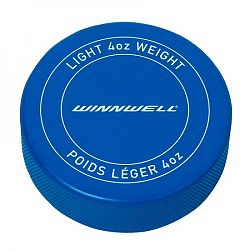 Hokejový puk WinnWell Printed modrý