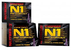 Nutrend N1 Pre-Workout 10 x 17 g