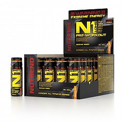Nutrend N1 Shot Pre-Workout 20 x 60 ml