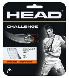Tenisový výplet Head Challenge White (12 m)