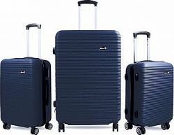 Aga Travel Súprava cestovných kufrov MR4651 Tmavo modrá