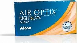 Air Optix Aqua (6 šošoviek) dioptrie: +0.25, zakrivenie: 8.60