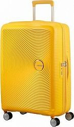 American Tourister Soundbox Spinner 77 EXP Golden Yellow