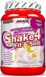 Amix Nutrition Shake 4 Fit & Slim 1 000 g, strawberry