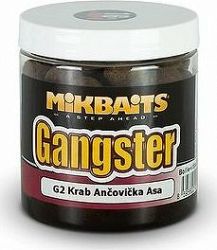 Mikbaits Gangster Boilies v dipe G2, Krab Ančovička Asa 20 mm 250 ml