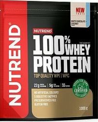 Nutrend 100 % Whey Protein 1000 g, biela čokoláda + kokos