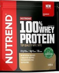 Nutrend 100% Whey Protein 1000 g, jahoda