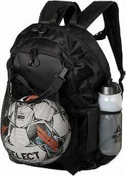 Select Backpack Milano w/net for ball čierny