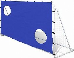 ShShumee Futbalová bránka s cvičnou plachtou – 240 x 92 x 150 cm