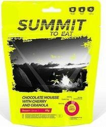 Summit To Eat – Čokoládová pena s Granolou a čerešňami