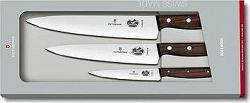 Victorinox súprava kuchynských nožov 3 ks s drevenou rukoväťou