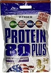 Weider Protein 80 Plus 2000 g, wildberry