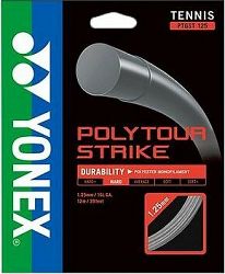 Yonex Poly Tour STRIKE 125, 1,25 mm, 12 m, sivý